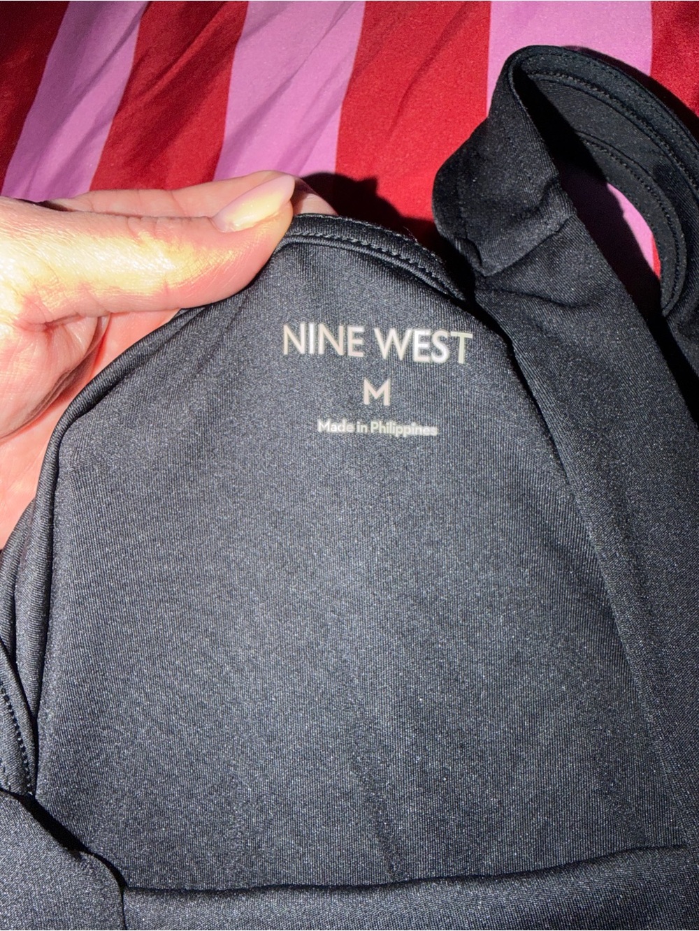 3/$25 💫 Nine West Reversible Black & White Tank Top Bundle Size M - Picture 5 of 6
